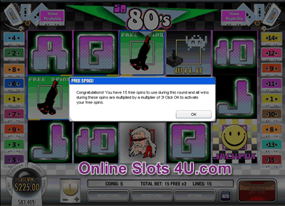 So 80's Slot Free spins