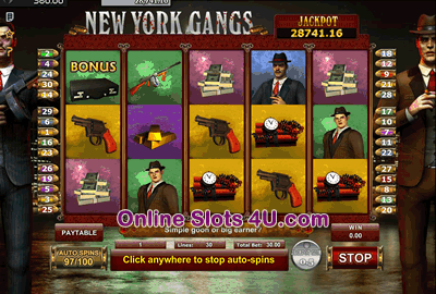 New York Gangs Slot Game Bonus Game
