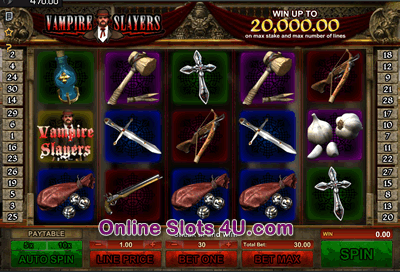 Vampire Slayers Slot Machine