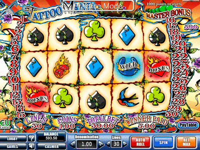 Tattoo Mania Slot Game Free Spins