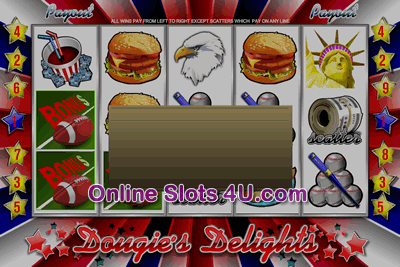 Dougies Delights Slots game Bonus Game