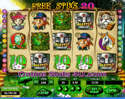Forest Treasure Slot Game Free Spin Game