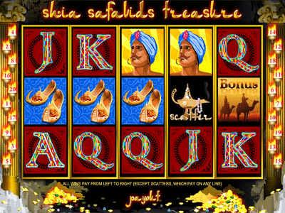 Shai Safavids Treasure Slot Game Bonus Game