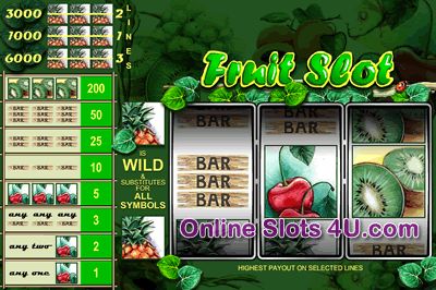 Fruit Slot 3 Line Slots game