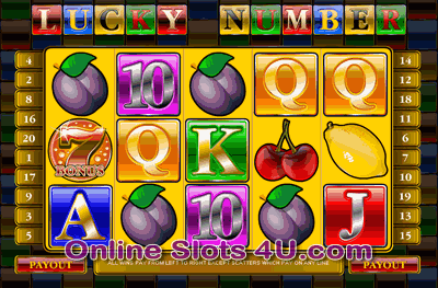 Lucky Numbers Slots Game