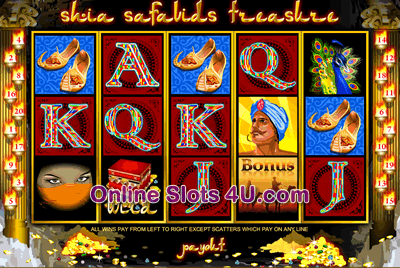 Shia Safavids Treasure Slots Game