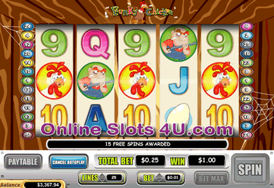 Funky Chicken Slot Free Spins