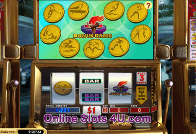 Go For Gold Slots Game Bonus Game