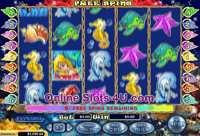 Mermaids Quest Slot Free Spins