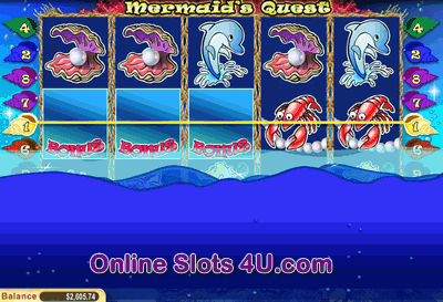 Mermaids Quest Bonus Game
