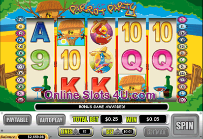 Parrot Party Slot Free Spins