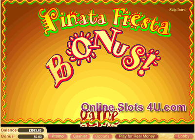 Pinata Fiesta Slot Game Bonus Game