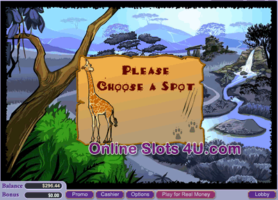 Safari Slot Game Bonus Game