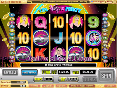 Vegas Party Slot Free Spins Game