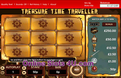 Treasure Time Traveller Slot