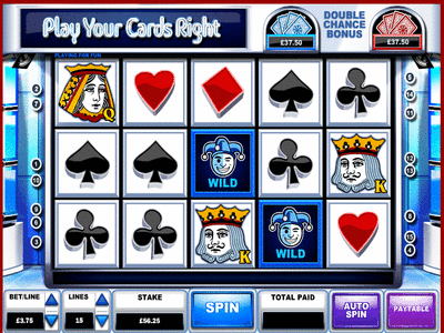 Play Your Cards Right Slot Game Bonus Game