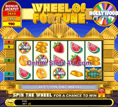 Wheel of Fortune Slot Free Spin