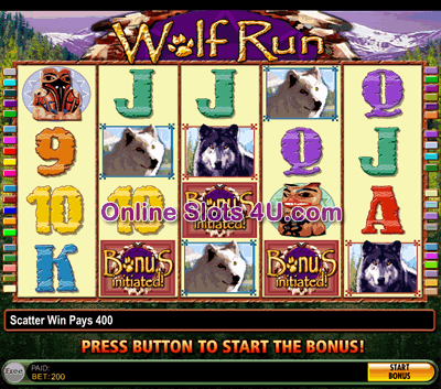 Wolf Run Slot Free Spin
