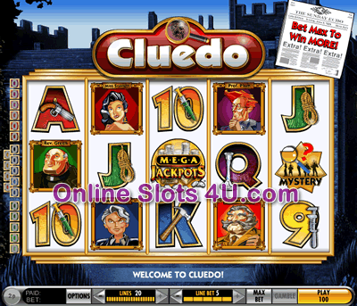 Megajackpots Cluedo Slot
