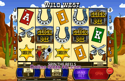 Wild West Slot Game Bonus Game